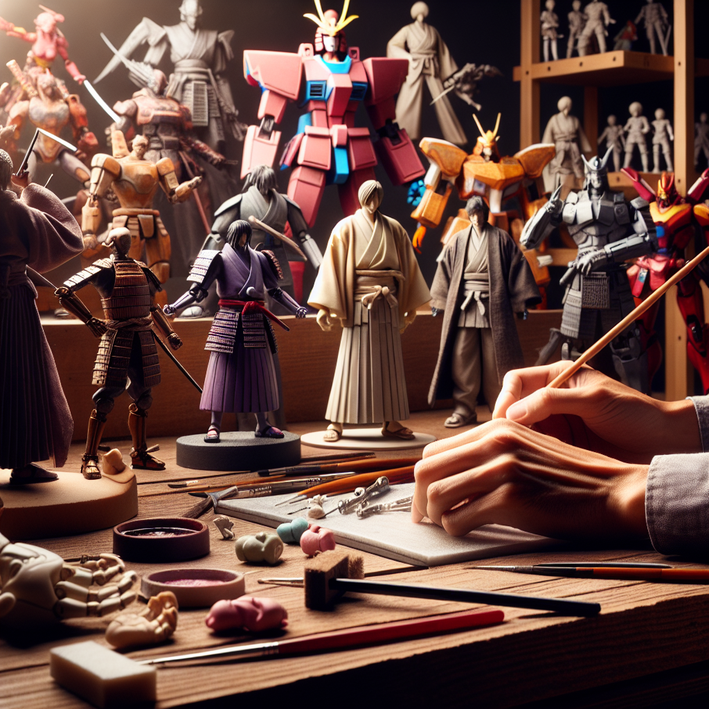 Action figures e o incrível trabalho artesanal japonês