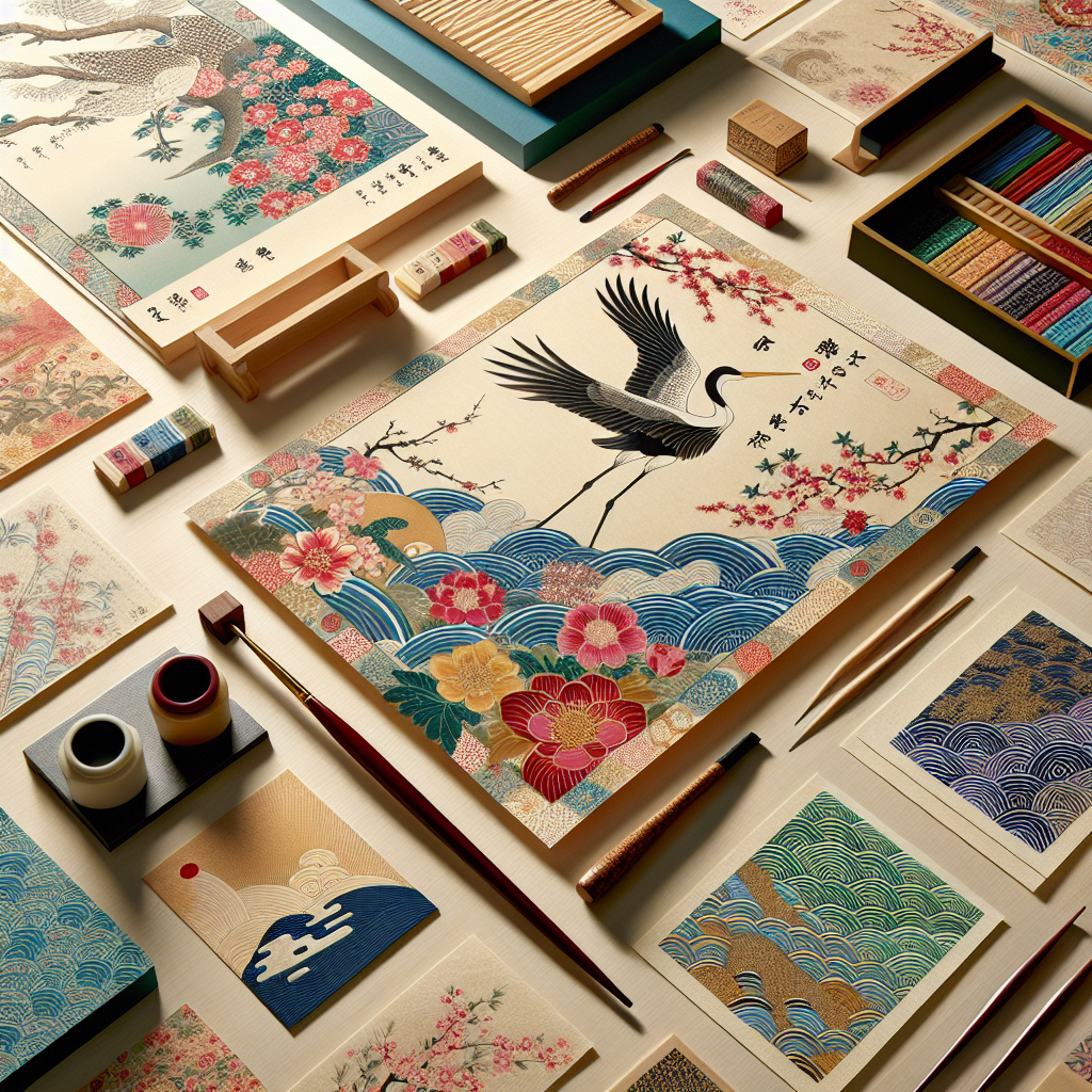 Chiyogami o papel japonês que encanta com tradição e cor