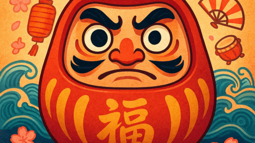 Daruma o amuleto da sorte que realiza desejos japoneses