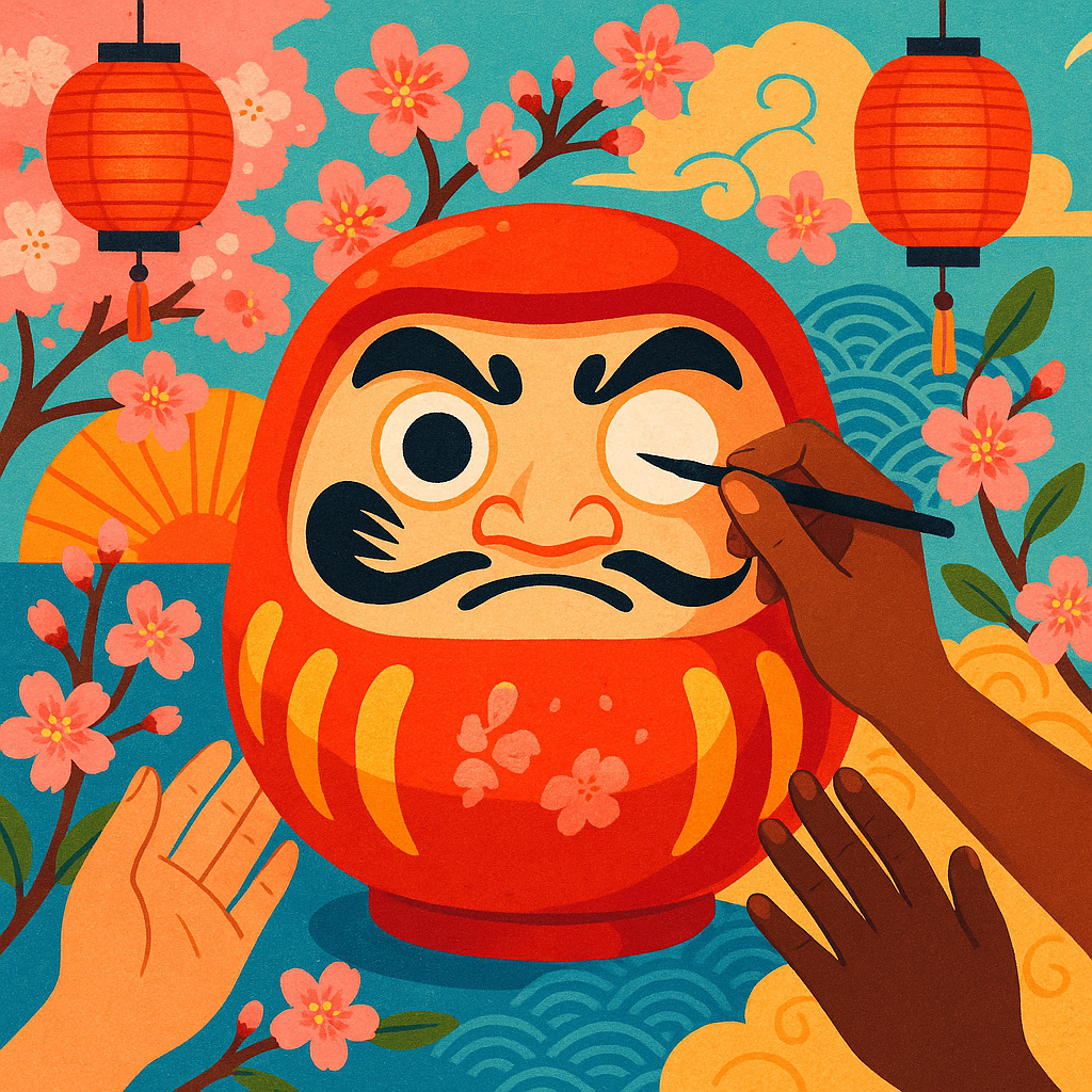 Daruma o amuleto japonês que realiza desejos e sonhos