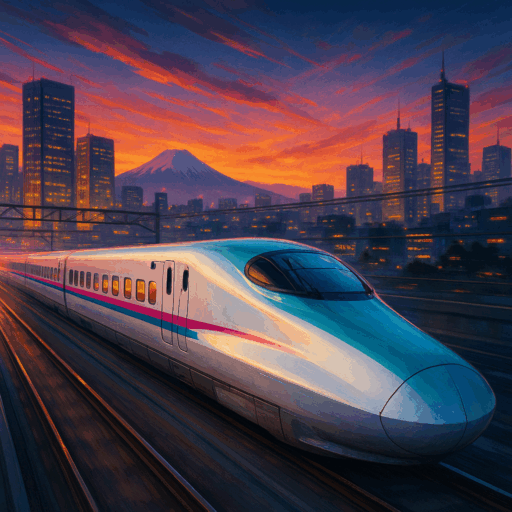Descubra os trens mais rápidos do mundo no Japão