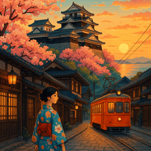 Ehime encantos culturais e paisagens únicas no Japão