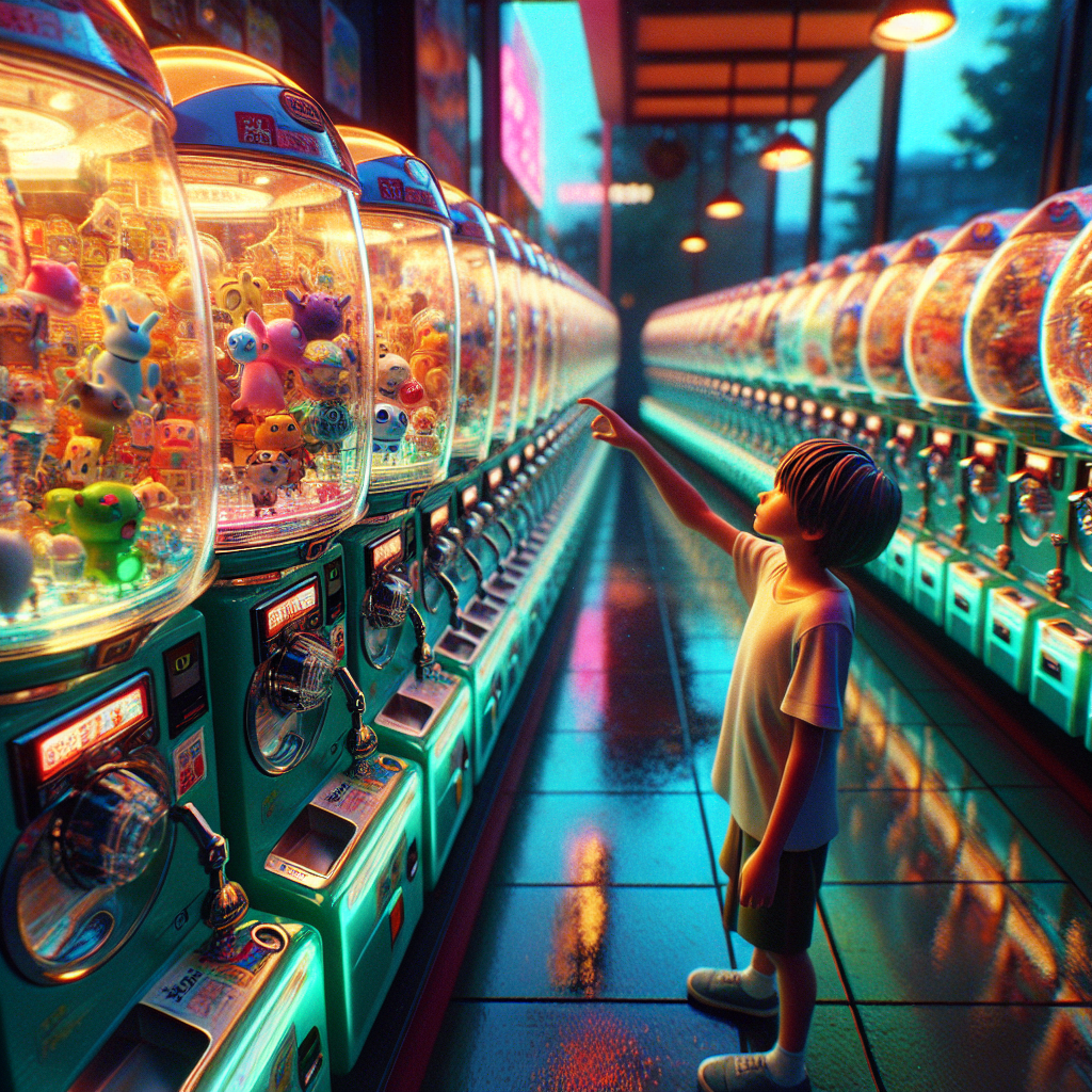 Gashapon e a febre dos brinquedos colecionáveis japoneses
