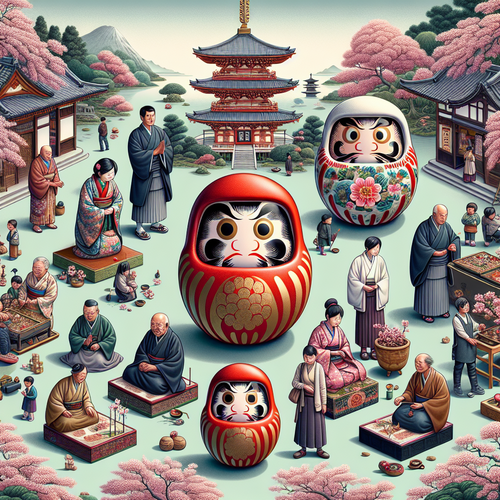 Tradições e Costumes Ligados ao Daruma no Japão