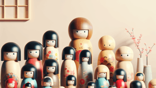 Kokeshi e o fascinante universo das bonecas japonesas