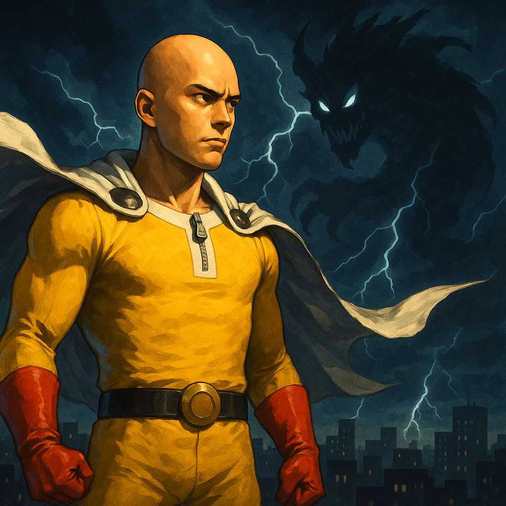 Saitama é o herói mais forte de One Punch Man?